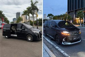 Thuê xe VIP Đà Nẵng: Mercedes V250 và Toyota Alphard